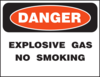 Danger Explosive Gas Clip Art